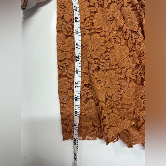 Free People We Are Hot As Hell All Tied Up Lace Bell Bottom Pants NEW With Tags - Picture 10 of 12